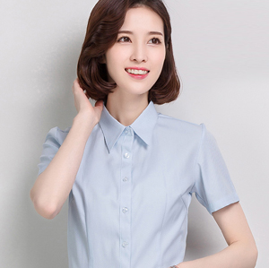 職業(yè)襯衣女短2